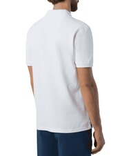 NORTH SAILS BASIC Kurzarm-Poloshirt aus Baumwolle Wei&szlig; - Herren-Polo-Shirts/Herren-Polo-Shirt/Herrenpoloshirt/Herrenpoloshirts - 4