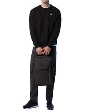 NORTH SAILS ROUND LOGO Sweatshirt mit Rundhalsausschnitt aus Baumwolle Schwarz - Sweatshirts Herren - 5