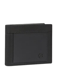 PIQUADRO ORION Geldb&ouml;rse, Geldscheinetui, Ledermix Schwarz - Brieftaschen Herren - 3