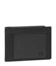 PIQUADRO ORION Geldb&ouml;rse mit Banknoten- und M&uuml;nzhalter Schwarz - Brieftaschen Herren - 3