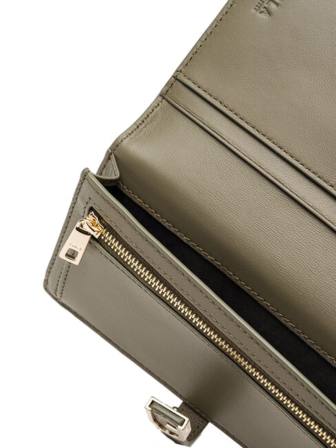 CAMPIONARIO - FLOW Ledergeldb&ouml;rse Salbei - Brieftaschen Damen