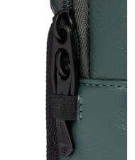 PIQUADRO W137 One-Shoulder-Rucksack aus Leder GR&Uuml;N - PC-Rucks&auml;cke - 7