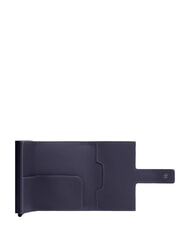 PIQUADRO CORNER SPECIALE GOMMATO Wasserdichter automatischer Kartenhalter Blau - Brieftaschen Herren - 4