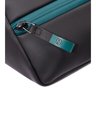 PIQUADRO CORNER SPECIALE GOMMATO Wasserdichte H&uuml;fttasche Schwarz - H&uuml;fttaschen - 6