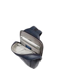 PIQUADRO W137 One-Shoulder-Rucksack aus Leder Blau - PC-Rucks&auml;cke - 5