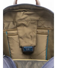 PIQUADRO BRIEF Rucksack f&uuml;r PC 14 "und Tablet blau/Leder - PC-Rucks&auml;cke - 5