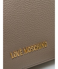 LOVE MOSCHINO JEWEL Schultertasche mit Klappe Dreck - Damentaschen - 3