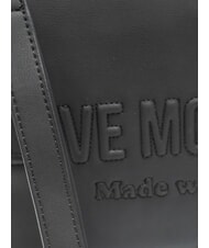 LOVE MOSCHINO SIGNATURE LOVE Clutch mit Schulterriemen Schwarz - Damentaschen - 3