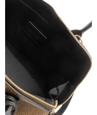 BORBONESE GEMINI Handtasche mit Schulterriemen natur op / schwarz - Damentaschen - 5