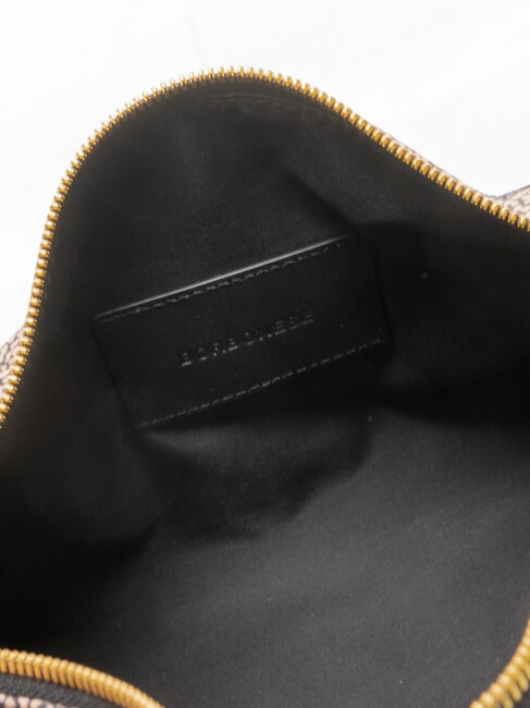 PRIVE Vertikale Schultertasche OP / NATUR / SCHWARZ - Damentaschen