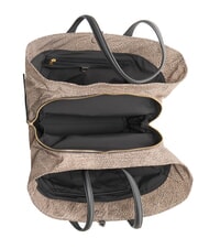 BORBONESE VIS-A-VIS Einkaufstasche OP / NATUR / SCHWARZ - Damentaschen - 5