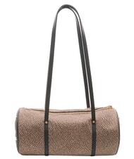 BORBONESE VIS-A-VIS Umh&auml;ngetasche OP / NATUR / SCHWARZ - Damentaschen - 4