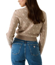 GUESS SARAH Strickjacke Beige - Damenpullover - 2