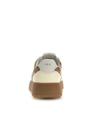 GUESS PARLET Damen-Sneaker Beige / Braun - Damenschuhe - 4