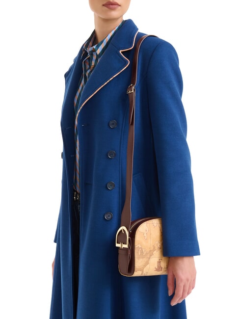 VALLEY GEO Mini-Tasche mit Schultergurt Mahagoni - Damentaschen