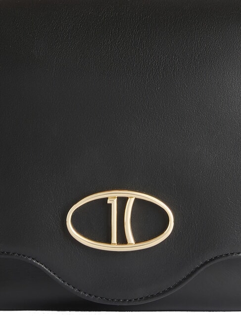 BRAVE MESSENGER Schultertasche aus Nappaleder Schwarz - Damentaschen