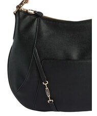 ALVIERO MARTINI PRIMA CLASSE SCOTTISH CAVIAR Schultertasche, doppelt tragbar Schwarz - Damentaschen - 4