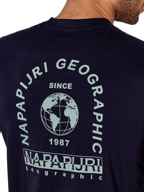 S-DATI Baumwoll-T-Shirt blu marine - Herren-T-Shirts