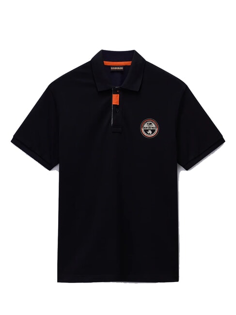 E-CLANIS Poloshirt aus Baumwolle schwarze Sch&ouml;nheit - Herren-Polo-Shirts/Herren-Polo-Shirt/Herrenpoloshirt/Herrenpoloshirts
