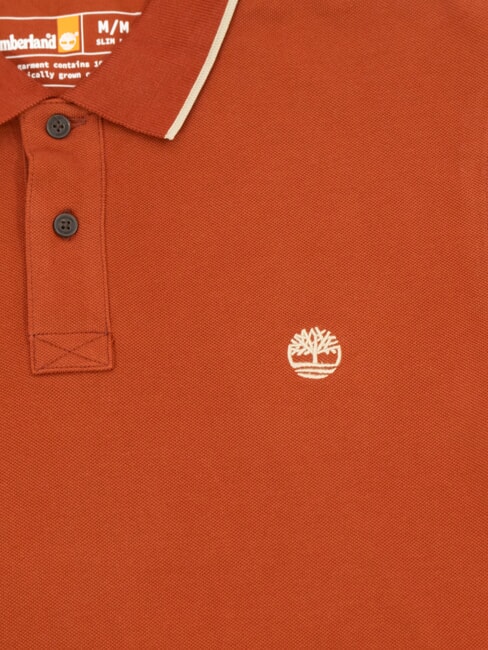 MILLERS RIVER Poloshirt aus Baumwolle verbranntes Henna - Herren-Polo-Shirts/Herren-Polo-Shirt/Herrenpoloshirt/Herrenpoloshirts