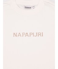 NAPAPIJRI SALEES Baumwoll-T-Shirt wei&szlig;es Fl&uuml;stern - T-Shirts und Tops f&uuml;r Damen - 2