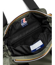 KWAY AISY Schultertasche mit Schultergurt gr&uuml;ne Flechten - Damentaschen - 3