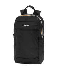KWAY MID LAON Wasserabweisender Nylon-Rucksack auch schwarz - Rucks&auml;cke f&uuml;r Schule &amp; Freizeit - 2