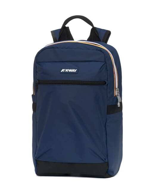 MID LAON Wasserabweisender Nylon-Rucksack blaue Insignien - Rucks&auml;cke f&uuml;r Schule &amp; Freizeit