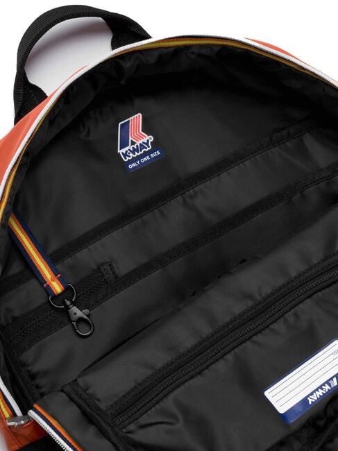 LAON Nylonrucksack orange-br&auml;unlich - Rucks&auml;cke f&uuml;r Schule &amp; Freizeit