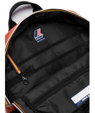 KWAY LAON Nylonrucksack orange-br&auml;unlich - Rucks&auml;cke f&uuml;r Schule &amp; Freizeit - 3