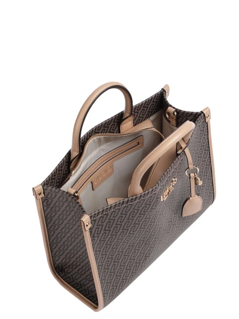 RIDHI Handtasche mit Schulterriemen dunkelbraun/dunkelpulver - Damentaschen