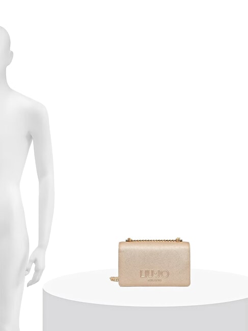 HALONA Umh&auml;ngetasche Hell Gold - Damentaschen