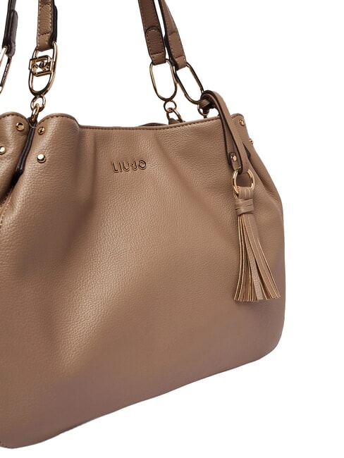 CIRRY Schultertasche mit zwei Henkeln Mokka - Damentaschen