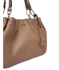 LIUJO CIRRY Schultertasche mit zwei Henkeln Mokka - Damentaschen - 5