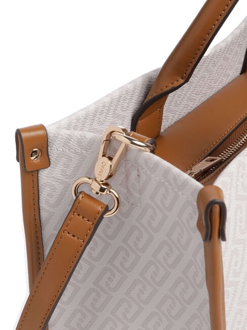 RIDHI Handtasche mit Schulterriemen Naturholz/Rotholz - Damentaschen