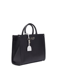LIUJO RIDHI Mittelgro&szlig;e Handtasche mit Anh&auml;nger SCHWARZ - Damentaschen - 2