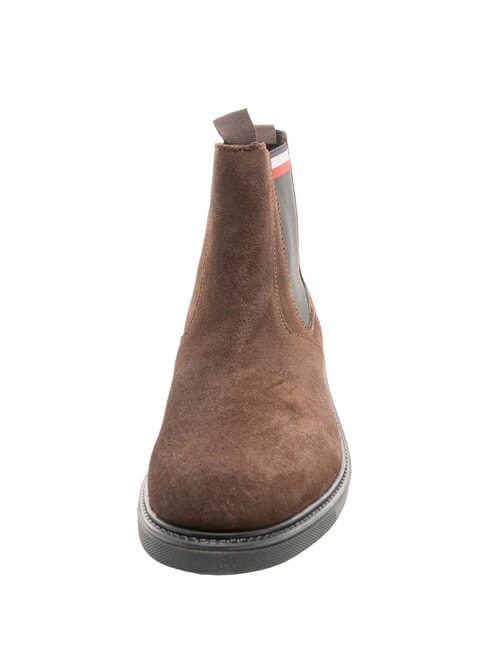 HILFIGER OUTDOOR Wildleder-Ankle-Boots braun - Herrenschuhe