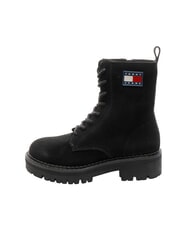 TOMMY HILFIGER TJW Lederamphibien Schwarz - Damenschuhe - 2