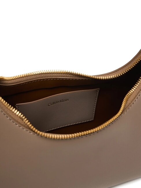 EMBOSSED LOGO Umh&auml;ngetasche, mit Schultergurt W&uuml;stentaupe - Damentaschen