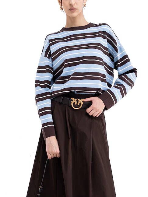 LOVE BERRY Lederg&uuml;rtel Moro-Antikgold - G&uuml;rtel