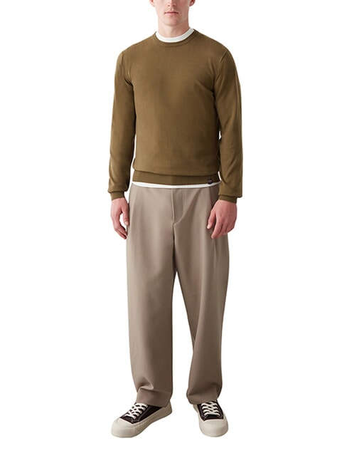 ORIGINALS EXPLORING Baumwollpullover mit Rundhalsausschnitt Soldat - Herrenpullover