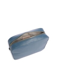 COCCINELLE TEBE Kleine Tasche aus strukturiertem Leder tiefblau - Damentaschen - 4