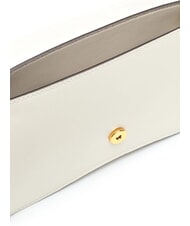 COCCINELLE C-ME CALF&MARB Mini-Schultertasche Perle - Damentaschen - 4