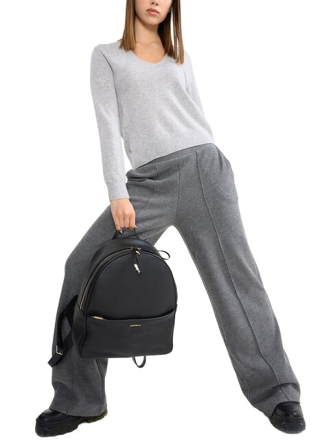 NORY Lederrucksack Schwarz - Damentaschen