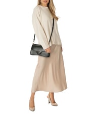 COCCINELLE C-ME CALF&MARB Mini-Schultertasche Schwarz - Damentaschen - 2