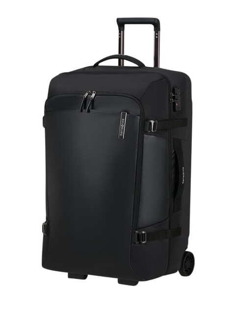 ARMOX Mittelgro&szlig;e Reisetasche, 68 cm, mit Rollen SCHWARZ - Halbharte Trolleys