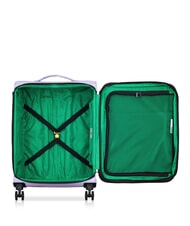 BENETTON COLOR BLOCK Mittlerer Trolley, ausziehbar Lavendel - Halbharte Trolleys - 2