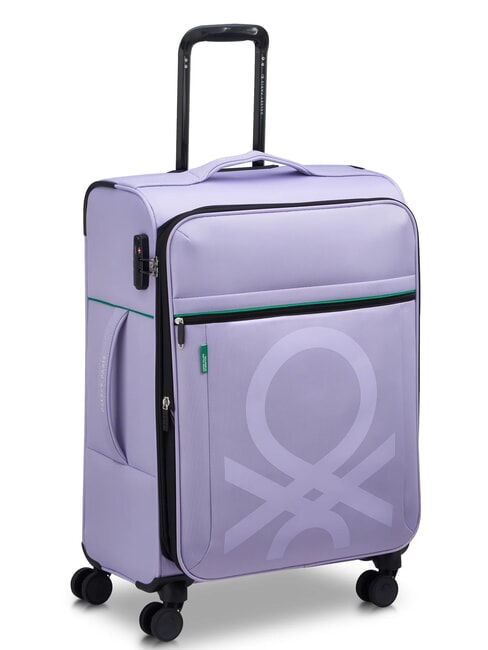 COLOR BLOCK Mittlerer Trolley, ausziehbar Lavendel - Halbharte Trolleys