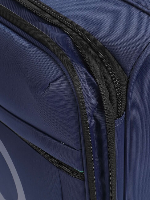 COLOR BLOCK Erweiterbarer Handgep&auml;ckwagen Blau - Handgep&auml;ck