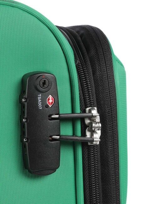 COLOR BLOCK Gro&szlig;er, erweiterbarer Trolley Leguan - Halbharte Trolleys